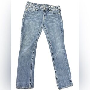 Miss Me Light Blue Boot Cut Jeans